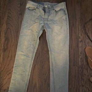 Vintage Men's Light Blue Jeans